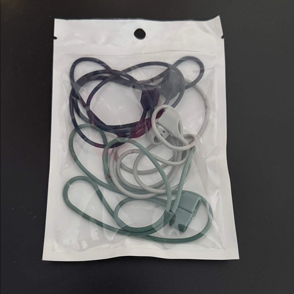 Colorful Silicone AirPod earphone holders 3 pack